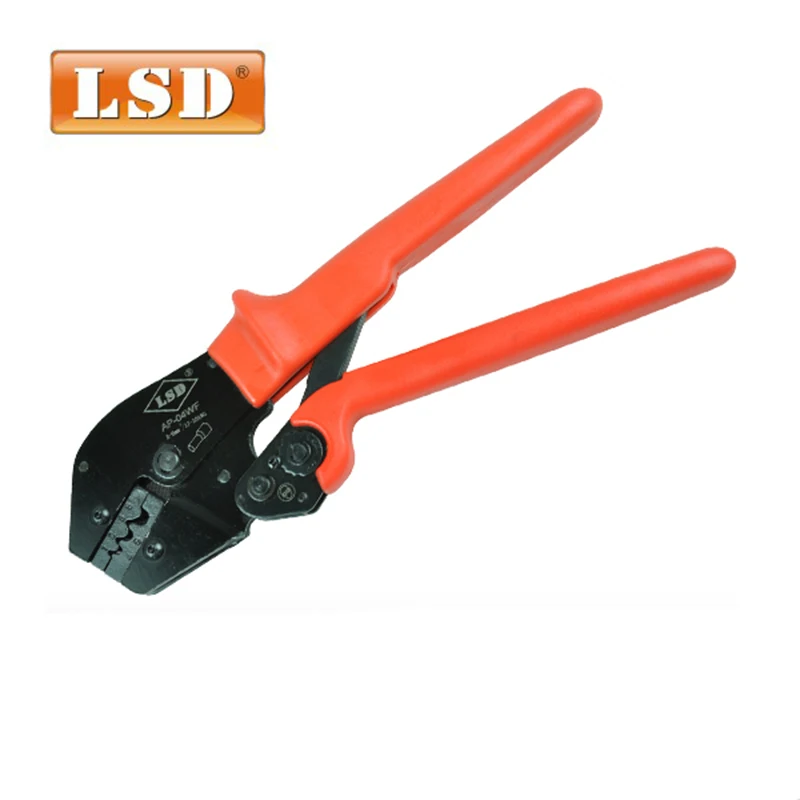 AP-04WF press tool carbon steel ratchet crimping tool 1-6mm2 wire-end ferrules hand crimping tool
AP-04WF press tool carbon steel ratchet crimping tool 1-6mm2 wire-end ferrules hand crimping tool