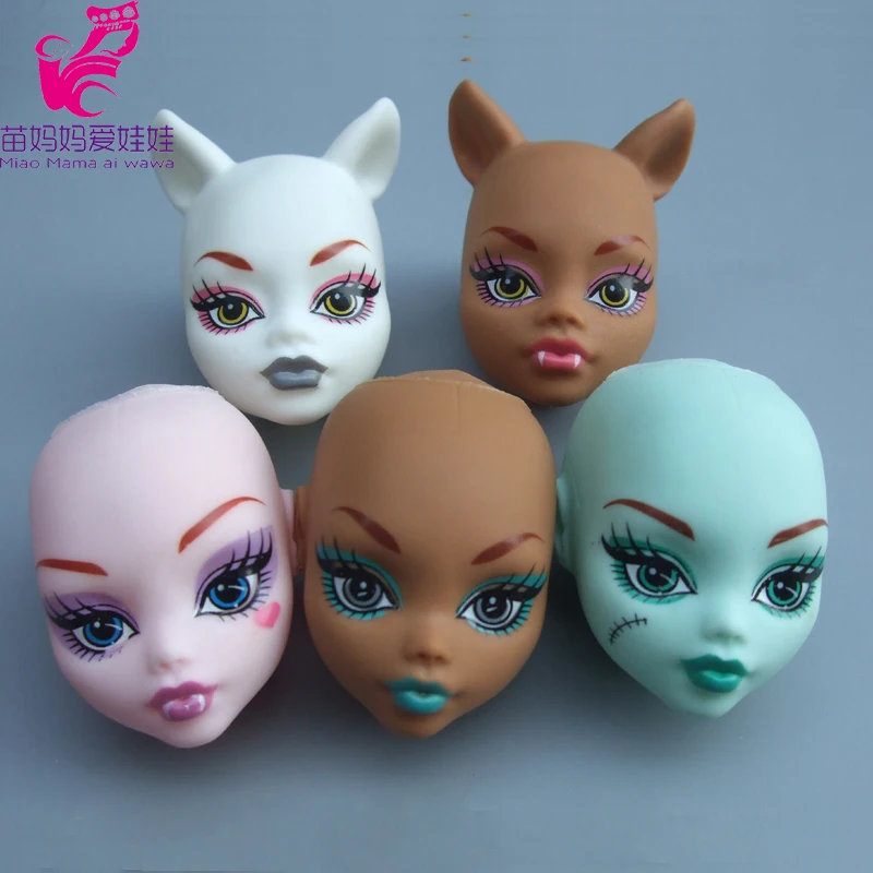 5pieces /lot Soft Plastic Wig Diy head Practice Makeup DIY doll Heads For Monster doll
5pieces /lot Soft Plastic Wig Diy head Practice Makeup DIY doll Heads For Monster doll