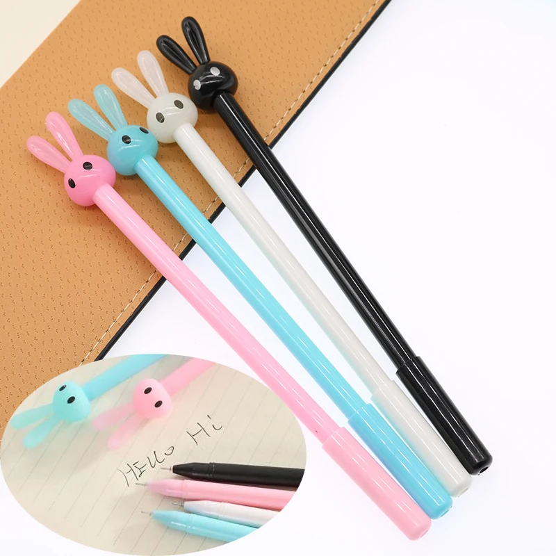 4pc New Cute Rabbit Gel Ink Pencil Pencil Gel Pen Material School Office Pen Office Office Stationery Gift For Children 0.38mm
4pc New Cute Rabbit Gel Ink Pencil Pencil Gel Pen Material School Office Pen Office Office Stationery Gift For Children 0.38mm