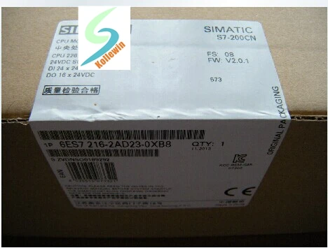 Оригинальный SIMATIC S7-200CN CPU 226 компактный блок 6ES7216-2AD23-0XB8, 24 DI DC/16 DO DC 6ES7 216-2AD23-0XB8 Новый 6ES72162AD230XB8
Оригинальный SIMATIC S7-200CN CPU 226 компактный блок 6ES7216-2AD23-0XB8, 24 DI DC/16 DO DC 6ES7 216-2AD23-0XB8 Новый 6ES72162AD230XB8