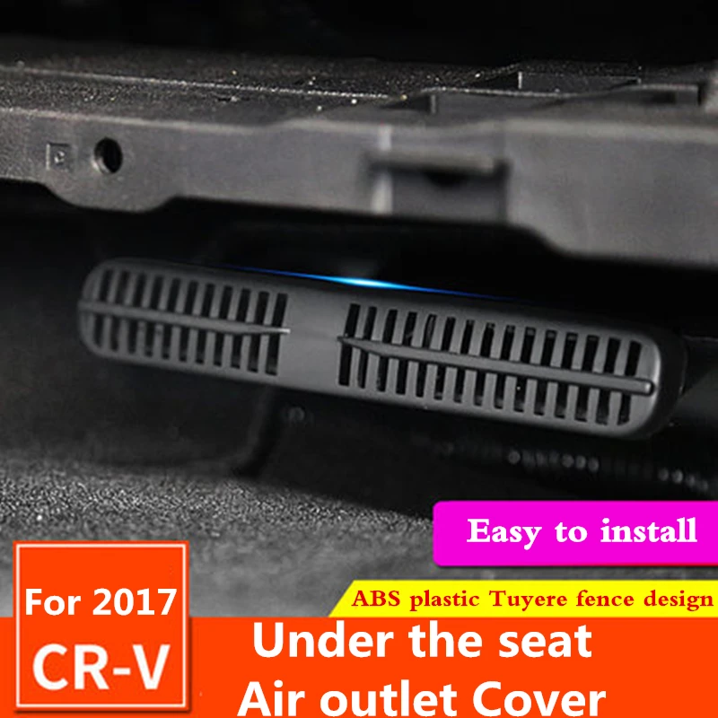 For Honda CRV CR-V 2017 2018 Car Under seat air outlet cover case AC Heat Floor Air Conditioner Duct Vent Outlet Grille Cover
For Honda CRV CR-V 2017 2018 Car Under seat air outlet cover case AC Heat Floor Air Conditioner Duct Vent Outlet Grille Cover