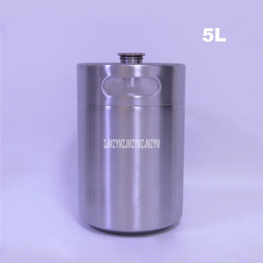 5L 304 Stainless Steel beer bucket Mini Keg Growler Mini Keg-type Barrels Home Brew Brewing Beer Making Bar DIY Tool Hot Selling
5L 304 Stainless Steel beer bucket Mini Keg Growler Mini Keg-type Barrels Home Brew Brewing Beer Making Bar DIY Tool Hot Selling