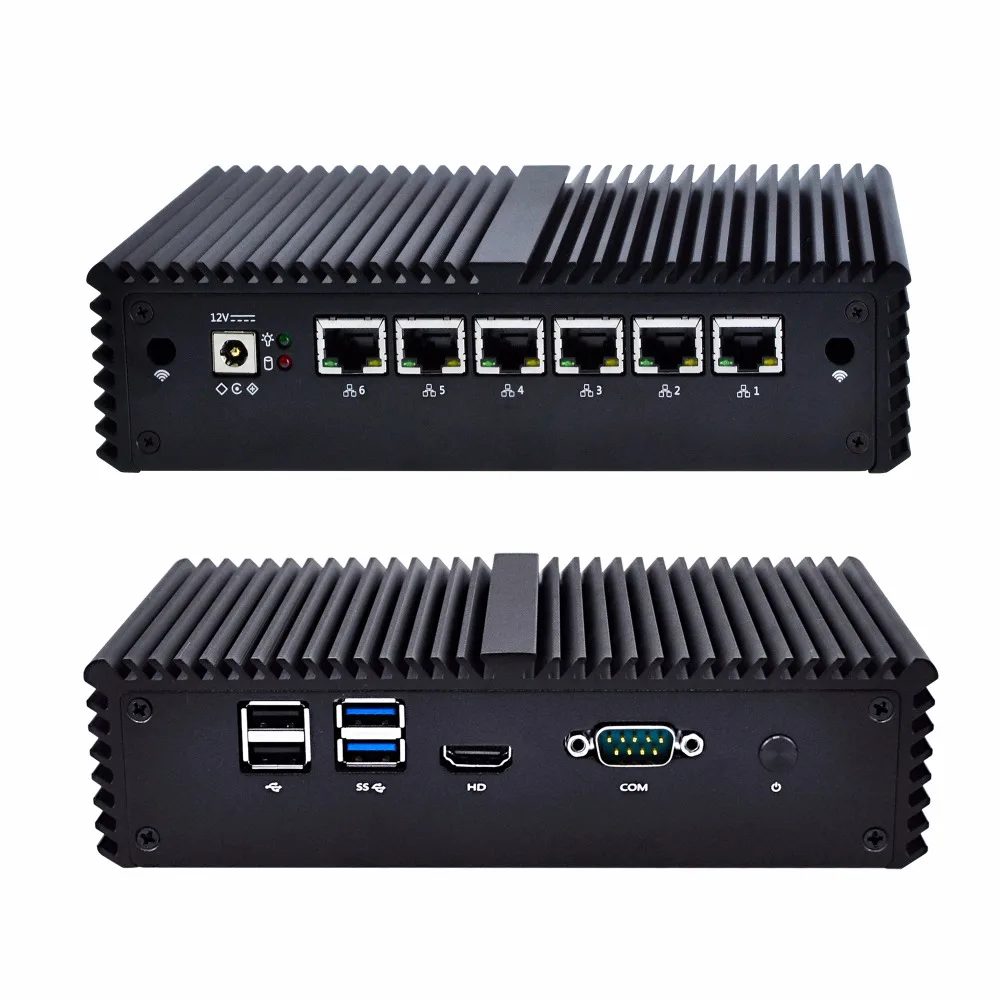 Мини-роутер Celeron 3965U 6*1000 м Q525G6 | Компьютеры и офис