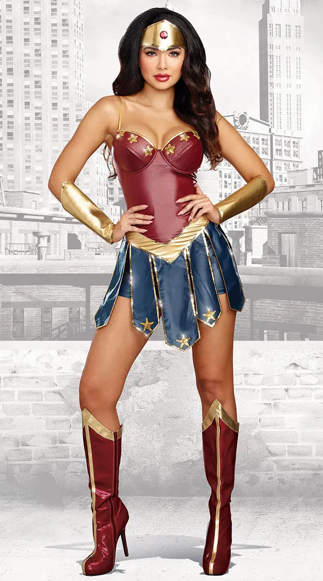 

Halloween Prince Diana Outfit Costume Movie Justice Wonder League Women Superhero Cosplay Fancy Dress Size S-3XL