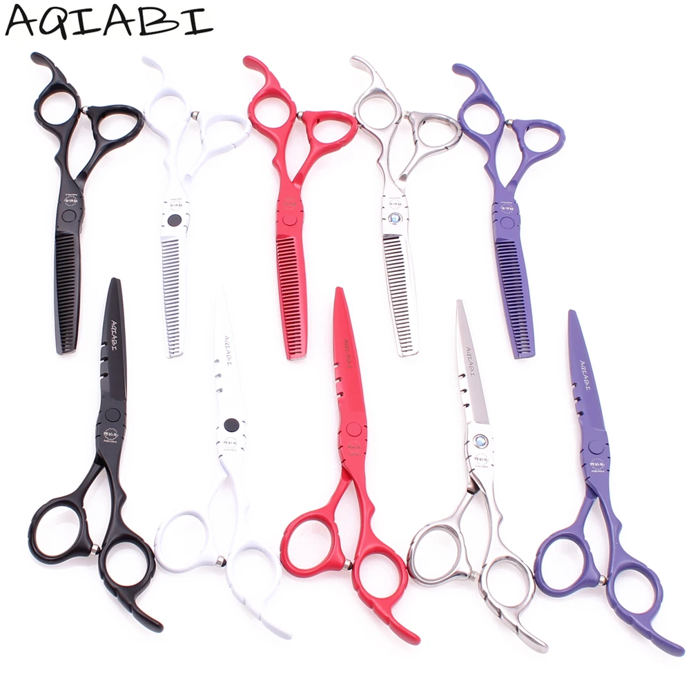 Hair Scissors 5.5'' 440C Red Hair Cutting Scissors Stylist Thinning Shears Professional Hairdressing Scissors Wooden Case A1010
Hair Scissors 5.5'' 440C Red Hair Cutting Scissors Stylist Thinning Shears Professional Hairdressing Scissors Wooden Case A1010