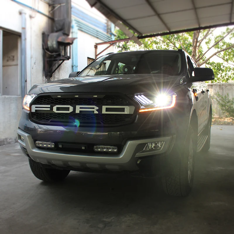 car for 16-18 Ford Everest headlight assembly modified LED daytime running light LED streamer steering Xenon headlights
car for 16-18 Ford Everest headlight assembly modified LED daytime running light LED streamer steering Xenon headlights