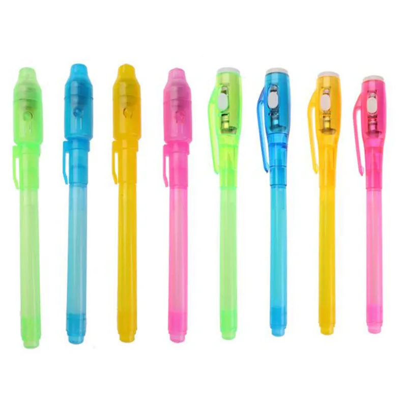 Korean Stationery Creative Magic Vanishing Pen UV Light Pen With Invisible Ink Funny Marker Pen School Supplies For Kids
Korean Stationery Creative Magic Vanishing Pen UV Light Pen With Invisible Ink Funny Marker Pen School Supplies For Kids