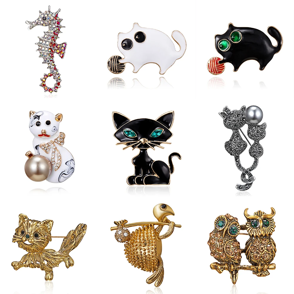 Rinhoo Vintage Gold Metal Elk Brooch Cute Animal Lapel Pin for Men Women Fashion Enamel Badge Scarf Clothing Jewelry Accessories
Rinhoo Vintage Gold Metal Elk Brooch Cute Animal Lapel Pin for Men Women Fashion Enamel Badge Scarf Clothing Jewelry Accessories