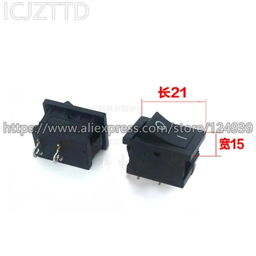 10pcs Rocker Switch on-off switch 2 Positions 2Pins DIP 6A 250V 7KA-12 Copper pins boat rocker switch KA-12 7KA-0012
10pcs Rocker Switch on-off switch 2 Positions 2Pins DIP 6A 250V 7KA-12 Copper pins boat rocker switch KA-12 7KA-0012