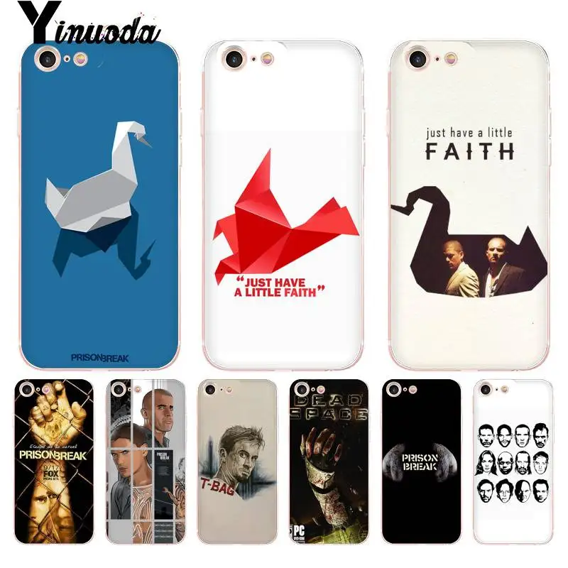 Чехол Yinuoda для iphone 7 6 X чехол Майкла Скофилда телефона с защитой от побега в тюрьме
