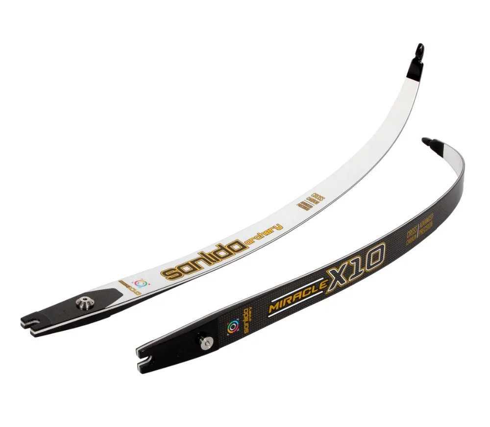Sanlida 66" 68" 70" Miracle X10 ILF Limbs 16-46 LBS Carbon Fiber High-End Recurve Bow Limbs Hunting Shooting Outdoor Sport
Sanlida 66" 68" 70" Miracle X10 ILF Limbs 16-46 LBS Carbon Fiber High-End Recurve Bow Limbs Hunting Shooting Outdoor Sport