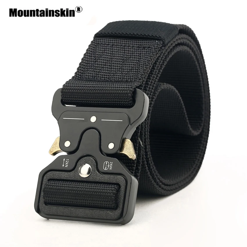 Mountainskin Men's Military Equipment Army Belt Sturdy Nylon Tactical Belts Outdoor Waistband Hiking Hunting Climbing VK099
Mountainskin Men's Military Equipment Army Belt Sturdy Nylon Tactical Belts Outdoor Waistband Hiking Hunting Climbing VK099