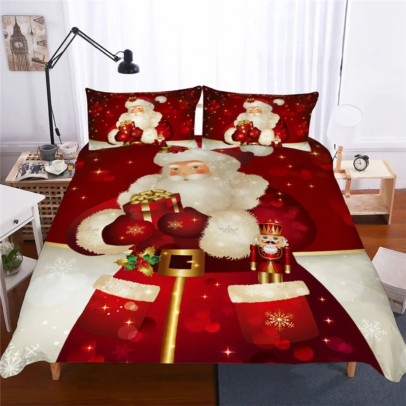 Christmas Duvet Cover with Pillowcase Elk Print Bedding Set King Bedclothes 3D Bed set Twin size Home Textiles Bed Linen Gift
Christmas Duvet Cover with Pillowcase Elk Print Bedding Set King Bedclothes 3D Bed set Twin size Home Textiles Bed Linen Gift