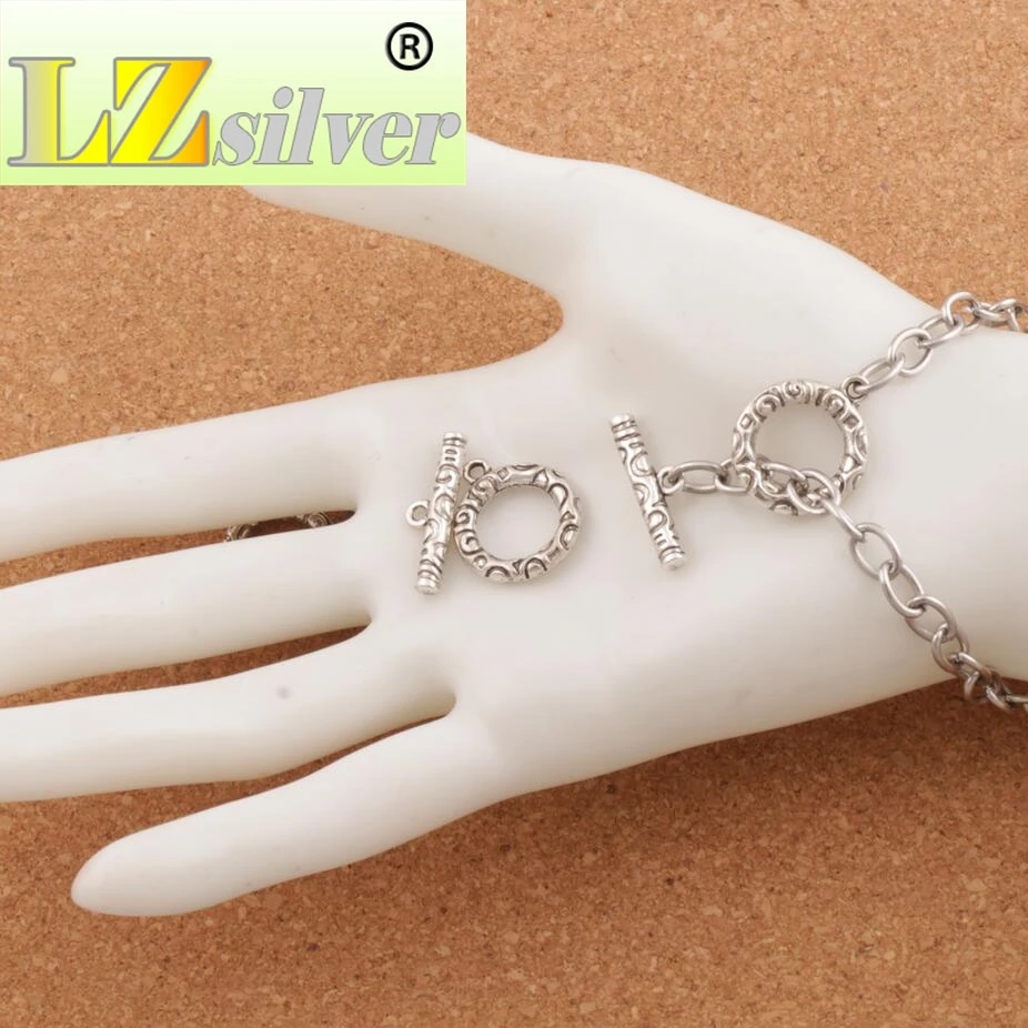 Carved Round Bracelet Toggle Clasp 100sets zinc alloy Jewelry DIY Findings Fit Bracelets L852 20X17mm
Carved Round Bracelet Toggle Clasp 100sets zinc alloy Jewelry DIY Findings Fit Bracelets L852 20X17mm