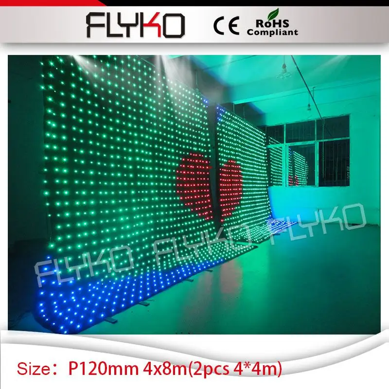 14 футов * 27 футов, большой профессиональный сценический свет, светодиодный фон p12 см, Пожаробезопасный, внутренний, для свадебной вечеринки, видео занавеска
14 футов * 27 футов, большой профессиональный сценический свет, светодиодный фон p12 см, Пожаробезопасный, внутренний, для свадебной вечеринки, видео занавеска