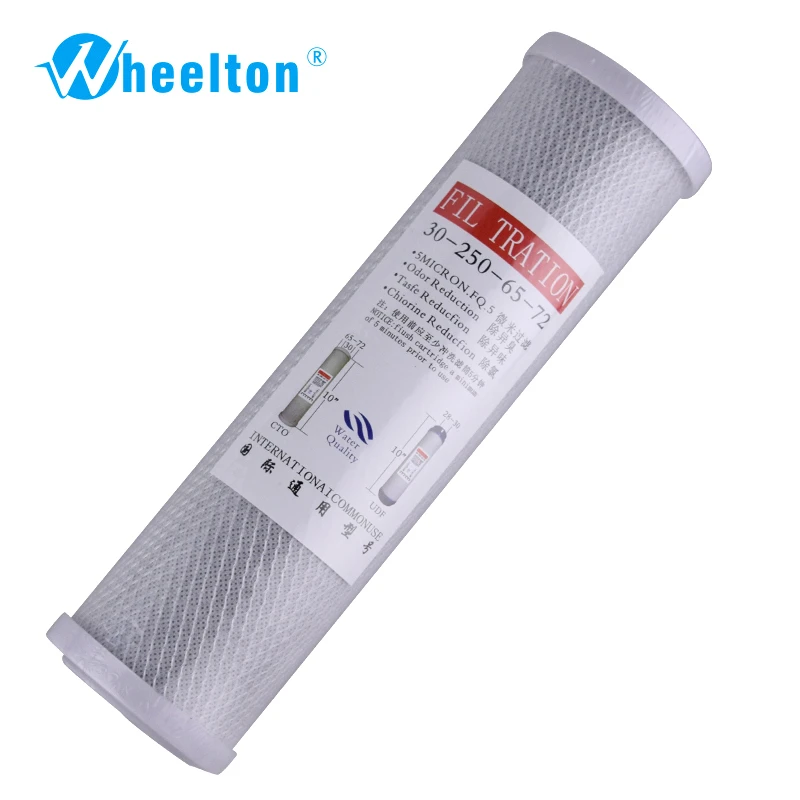Wheelton фильтр для воды спеченный активированный уголь 10 дюймов purifiter|Водяные