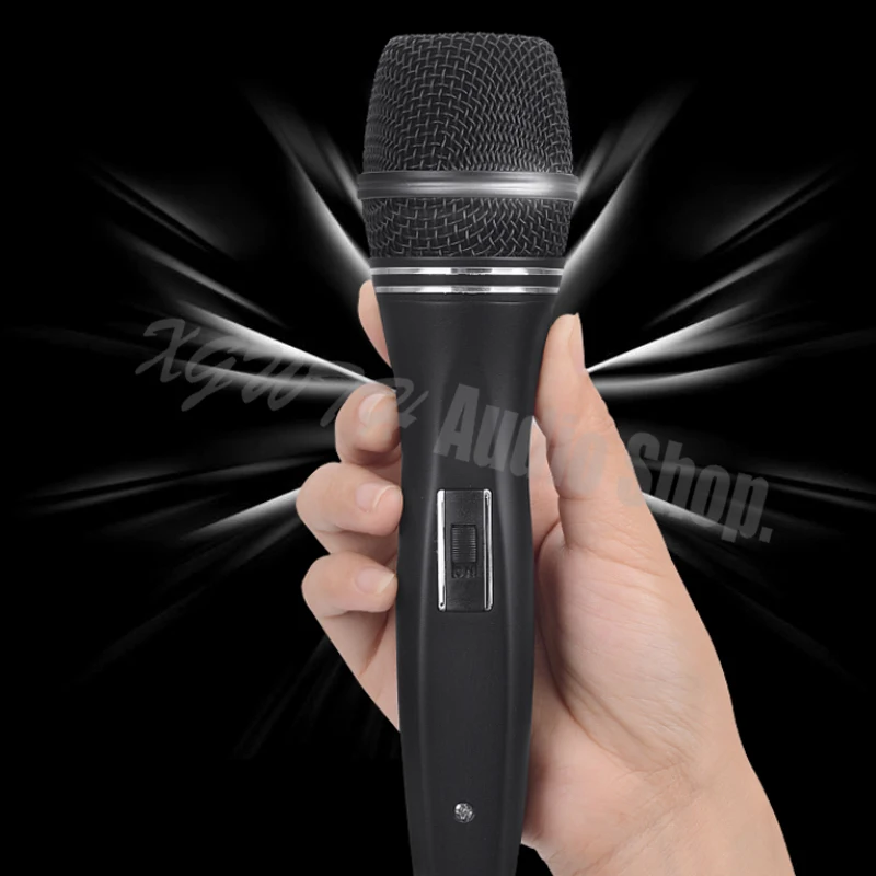 Handheld Wired Dynamic Microphone Sound Recording Audio Vocal Mic with 3m Cable For Singing System Karaoke DJ Mixer Amplifier
Handheld Wired Dynamic Microphone Sound Recording Audio Vocal Mic with 3m Cable For Singing System Karaoke DJ Mixer Amplifier