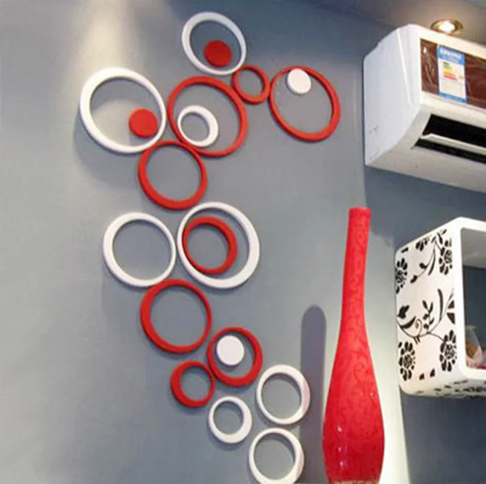 1 Set Indoors Decoration Circles Stereo Removable 3D Art Wall Stickers Drop Shipping
1 Set Indoors Decoration Circles Stereo Removable 3D Art Wall Stickers Drop Shipping