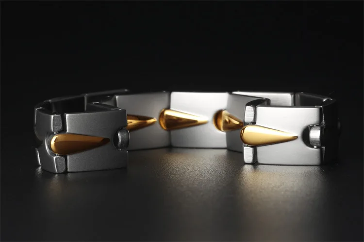 Health Magnetic Bracelet Bangle For Women/Men Hot Sale Titanium Steel Bio Energy Bracelet Gold Fashion Jewelry
Health Magnetic Bracelet Bangle For Women/Men Hot Sale Titanium Steel Bio Energy Bracelet Gold Fashion Jewelry