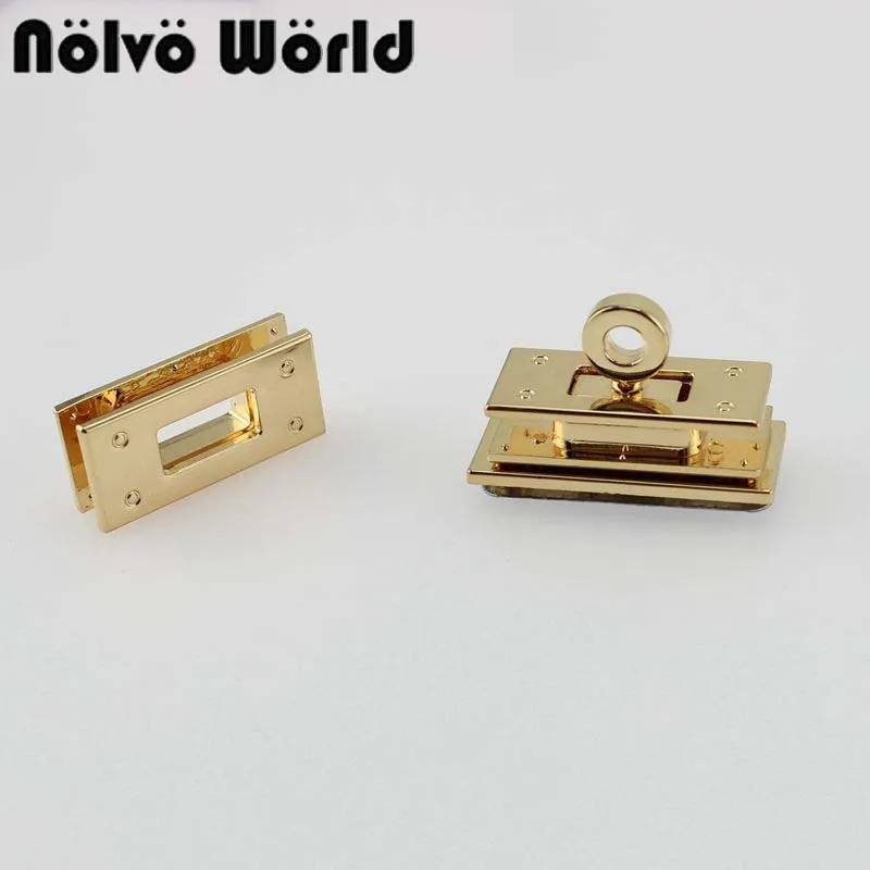 10 pieces Gold twist turn lock bag lock combination clasp lock diy luggage handbag hardware accessories
10 pieces Gold twist turn lock bag lock combination clasp lock diy luggage handbag hardware accessories
