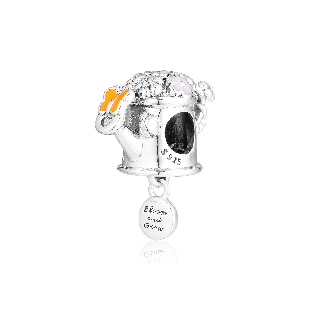 CKK Blooming Watering Can Beads Charms 925 Sterling Silver For Jewelry Making Fits Pandora Bracelet Kralen Berloque Perles
CKK Blooming Watering Can Beads Charms 925 Sterling Silver For Jewelry Making Fits Pandora Bracelet Kralen Berloque Perles
