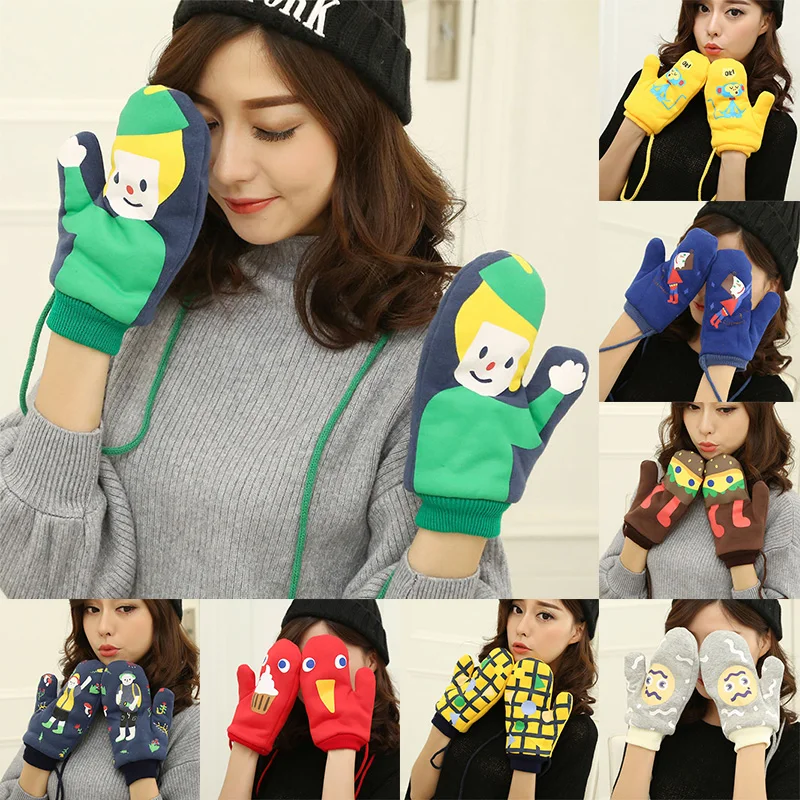 New Preppy Style Womens Winter Full Finger Unisex Velvet Funny 1Pair Cute Warm Gloves jewelry Men Thicking Printed Cartoon
New Preppy Style Womens Winter Full Finger Unisex Velvet Funny 1Pair Cute Warm Gloves jewelry Men Thicking Printed Cartoon