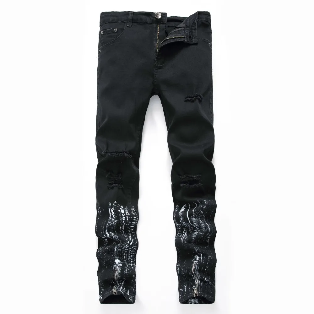 New Gradient Elastic Jeans Men High Quality Biker Jeans Fashion Hole Distressed Pant Male Slim Denim Trouser
New Gradient Elastic Jeans Men High Quality Biker Jeans Fashion Hole Distressed Pant Male Slim Denim Trouser