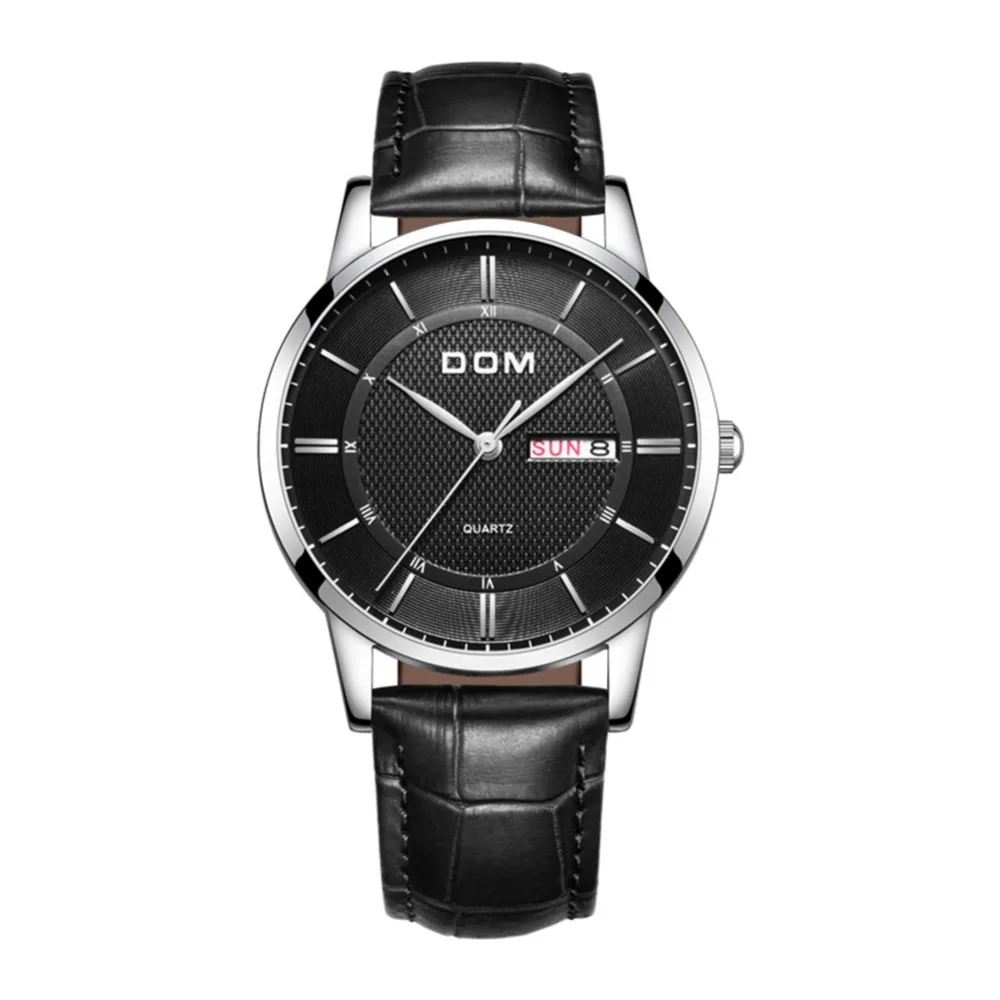 Dropshipping High Quality Black Dial Watch Men Leather Waterproof Wristwatch Women Dress Fashion Japan Quartz Movement Saat 2019
Dropshipping High Quality Black Dial Watch Men Leather Waterproof Wristwatch Women Dress Fashion Japan Quartz Movement Saat 2019
