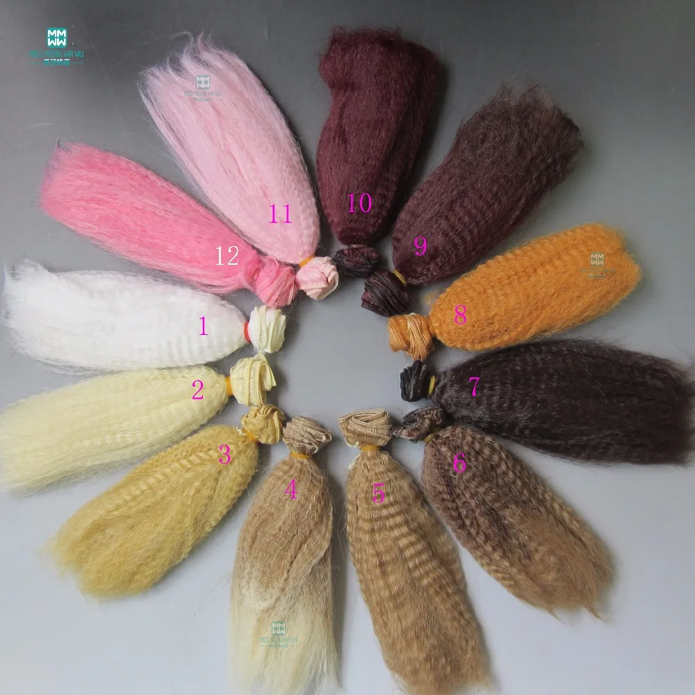 1 шт., пушистые волосы для кукол, 15 см * 100 см, для 1/3, 1/4, 1/6, BJD, аксессуары для кукол «сделай сам», многоцветные
1 шт., пушистые волосы для кукол, 15 см * 100 см, для 1/3, 1/4, 1/6, BJD, аксессуары для кукол «сделай сам», многоцветные