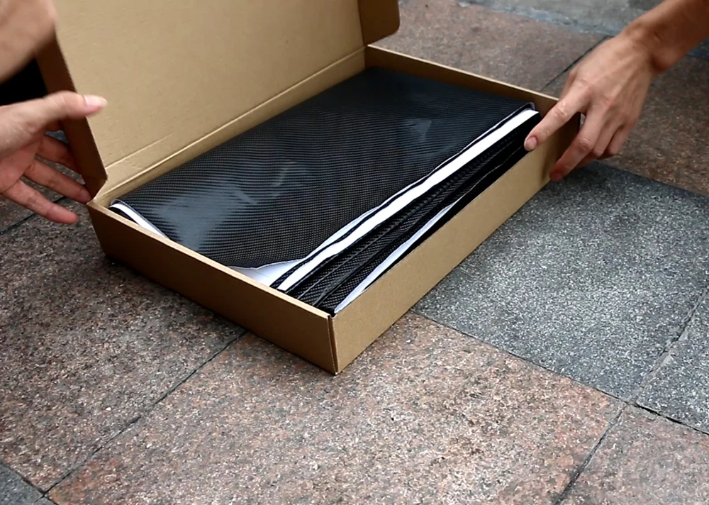 152cm*200cm 4D Carbon Fiber Vinyl Film Car Styling Wrapping Sheet Roll Film Automobiles DIY Car Hood Roof Stickers Accessories
152cm*200cm 4D Carbon Fiber Vinyl Film Car Styling Wrapping Sheet Roll Film Automobiles DIY Car Hood Roof Stickers Accessories