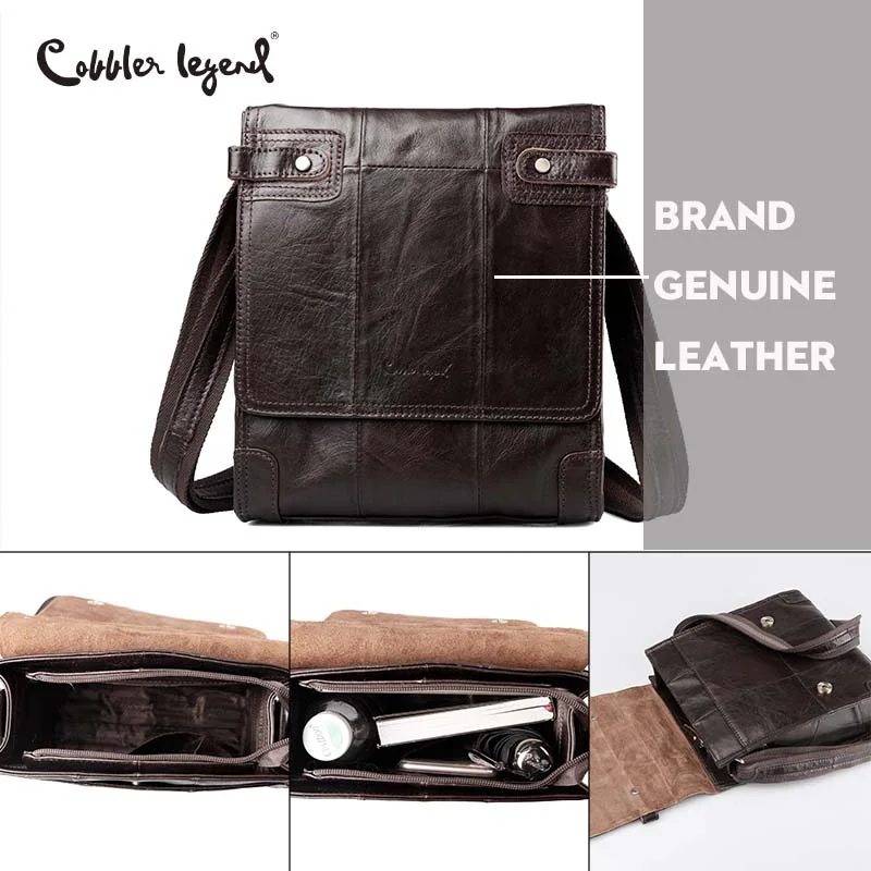 Cobbler Legend New Arrival Mens Genuine Leather Flap Bag Vintage Shoulder Bag Business Satchels Bag Cow Leather Handbag Travel
Cobbler Legend New Arrival Mens Genuine Leather Flap Bag Vintage Shoulder Bag Business Satchels Bag Cow Leather Handbag Travel