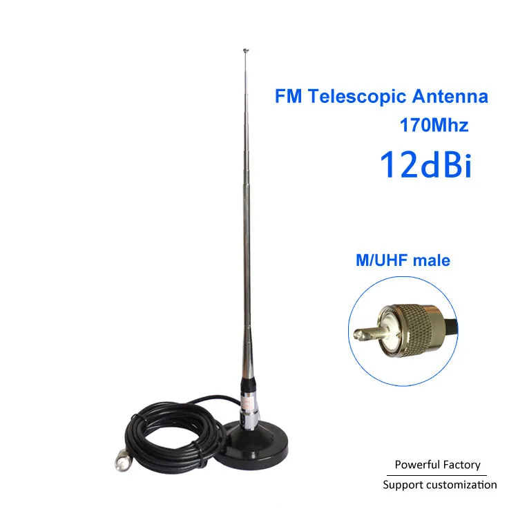 Новинка 2018, телескопическая радиоантенна M/UHF, 170 МГц, FM, телескопическая антенна, 1 шт.
Новинка 2018, телескопическая радиоантенна M/UHF, 170 МГц, FM, телескопическая антенна, 1 шт.