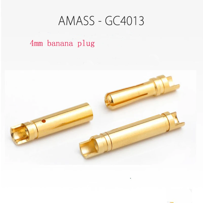 10 пар Amass GC4013 4 мм банановый штекер позолоченный патронный разъем 60A позолоченный 7u золотой для батареи RC ESC Мотор Квадрокоптер самолет
10 пар Amass GC4013 4 мм банановый штекер позолоченный патронный разъем 60A позолоченный 7u золотой для батареи RC ESC Мотор Квадрокоптер самолет