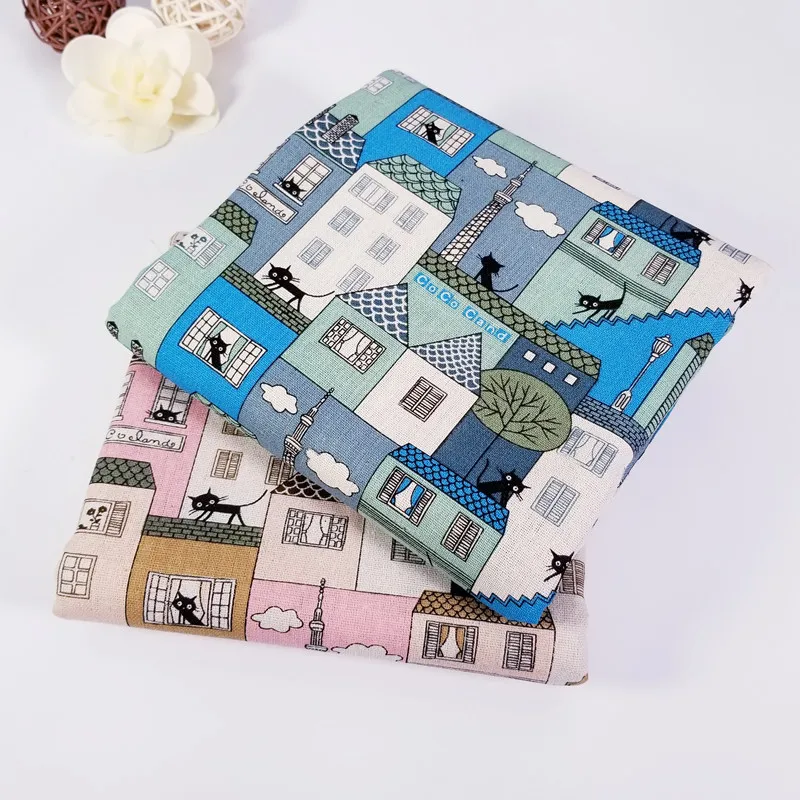 2 Colors Printed House Cotton And Linen Fabric for DIY Sewing sofa curtain tablecloth cotton Cloth
2 Colors Printed House Cotton And Linen Fabric for DIY Sewing sofa curtain tablecloth cotton Cloth