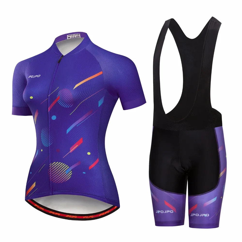 2019 Bike Jersey bib shorts set Ropa Ciclismo maillot Women Cycling jersey Suit bicycle Top Bottom Female pro team shirts purple
2019 Bike Jersey bib shorts set Ropa Ciclismo maillot Women Cycling jersey Suit bicycle Top Bottom Female pro team shirts purple