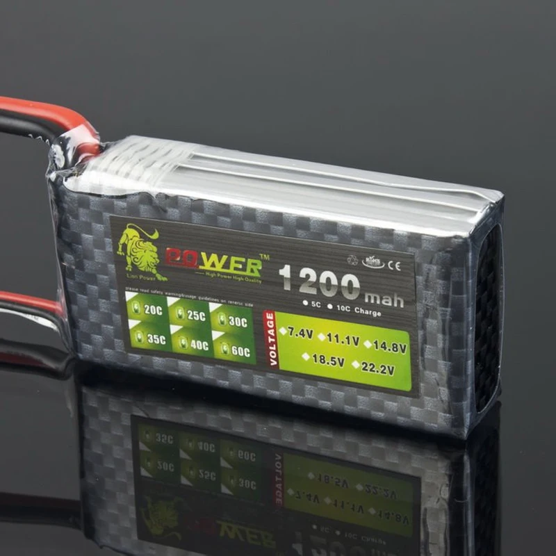 1 шт. Лев мощность 11,1 В 1200 мАч 25C MAX 35C AKKU LiPo RC батарея для Rc вертолета 3S
1 шт. Лев мощность 11,1 В 1200 мАч 25C MAX 35C AKKU LiPo RC батарея для Rc вертолета 3S