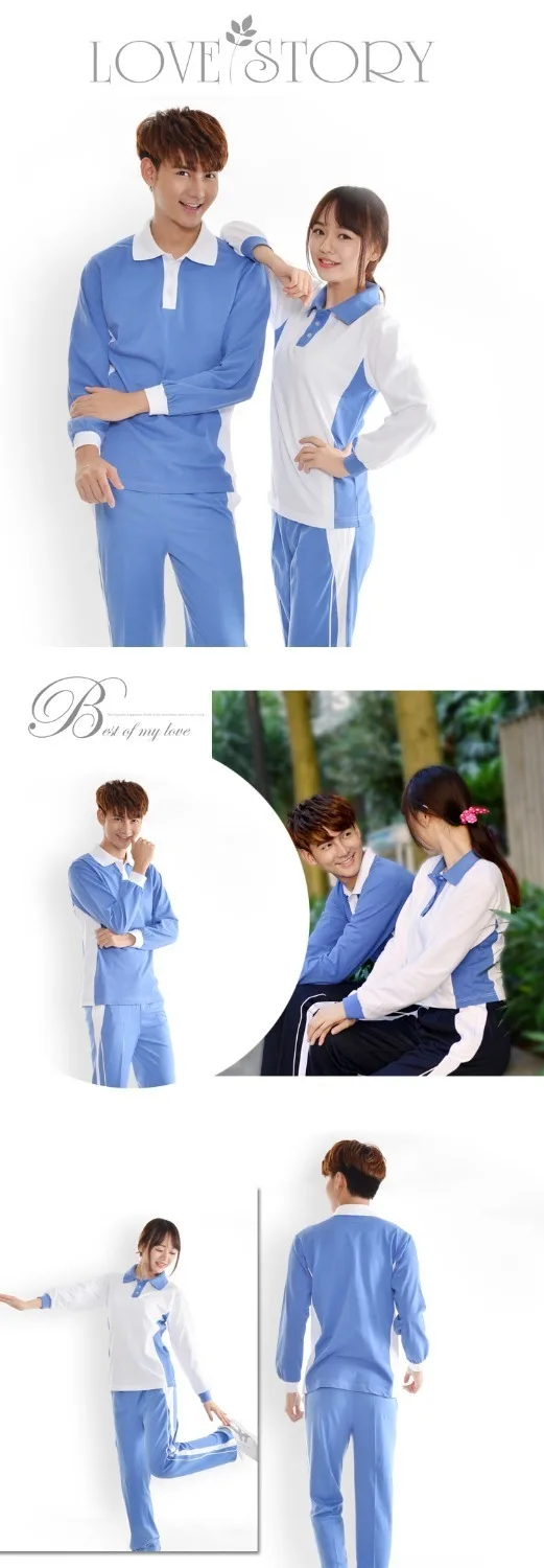spring fashion Chinese style clothing male students and female students wear long-sleeved dark blue and white patchwork T-shirt
spring fashion Chinese style clothing male students and female students wear long-sleeved dark blue and white patchwork T-shirt