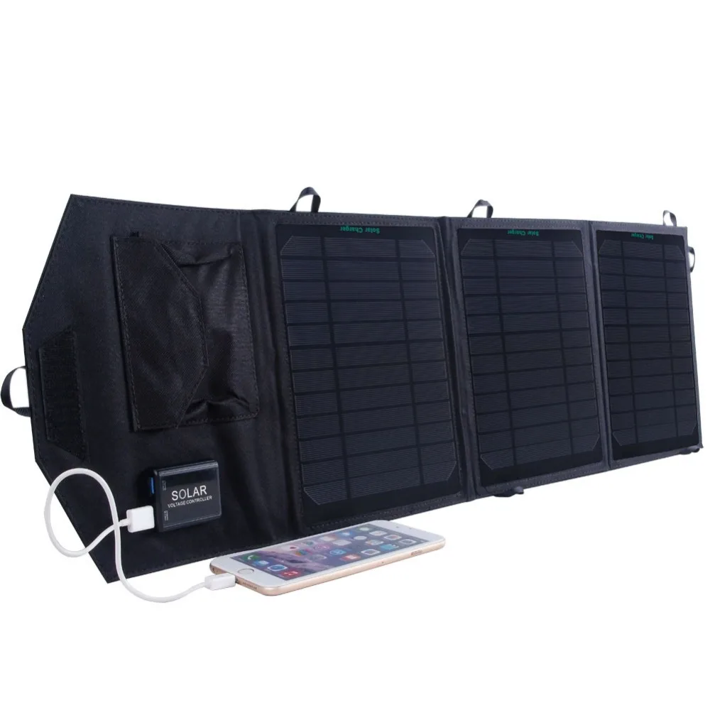 19 5 W 5V 2.5A Портативный складной Панели солнечные Зарядное устройство кемпинг