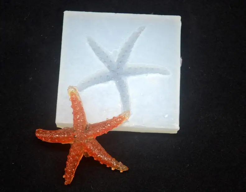 3D starfish shape Silicone Molds Epoxy Resin Jewelry Pendant Mould Making Craft Mold Tools Handcraft Accessories finding
3D starfish shape Silicone Molds Epoxy Resin Jewelry Pendant Mould Making Craft Mold Tools Handcraft Accessories finding