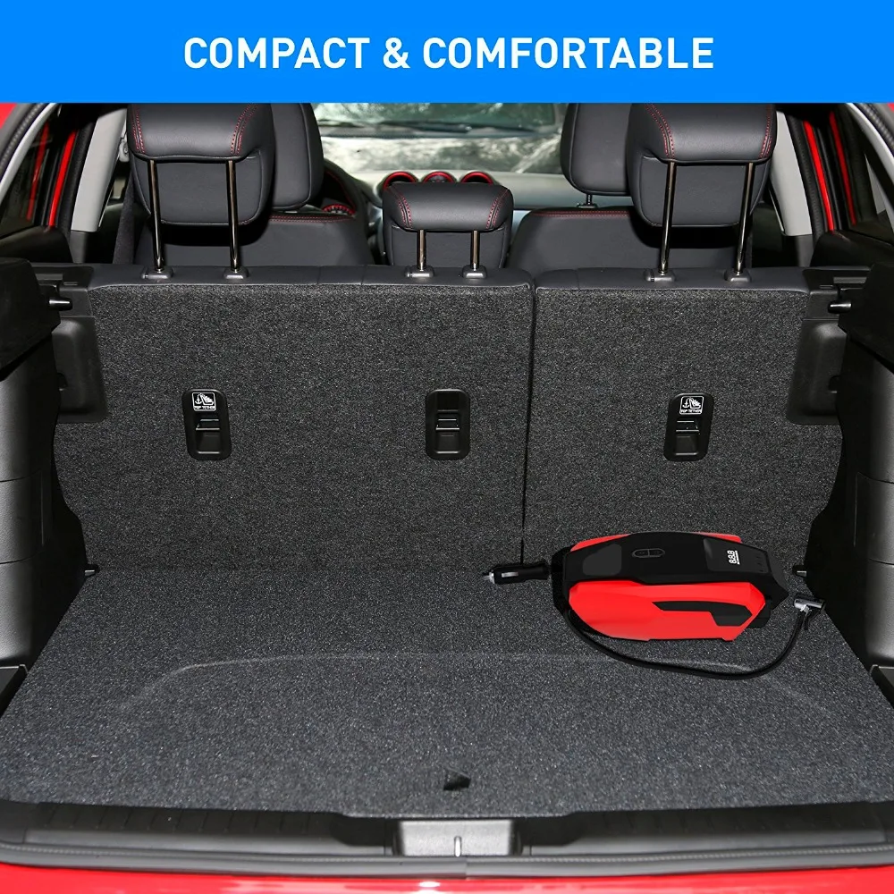 With Carry bag Car Air Compressor Pump 150PSI 12V Digital Tire Inflator Auto Tire Pump with Emergency Led Lighting
With Carry bag Car Air Compressor Pump 150PSI 12V Digital Tire Inflator Auto Tire Pump with Emergency Led Lighting