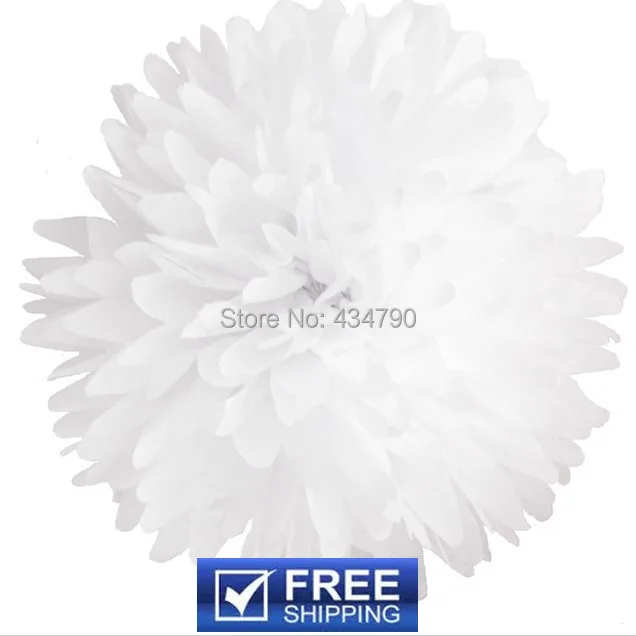 20pcs 14"(35cm) White Wedding Paper Flower Balls Bulk-Nursery Party Decorations,Decorative Tissue Pom Poms-Choose Your Colors
20pcs 14"(35cm) White Wedding Paper Flower Balls Bulk-Nursery Party Decorations,Decorative Tissue Pom Poms-Choose Your Colors