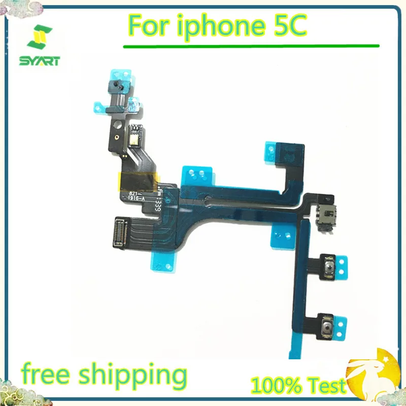 10pcs/lot Volume Button Power Switch On Off Button Key Flex Cable For iphone 5C Free Shipping
10pcs/lot Volume Button Power Switch On Off Button Key Flex Cable For iphone 5C Free Shipping