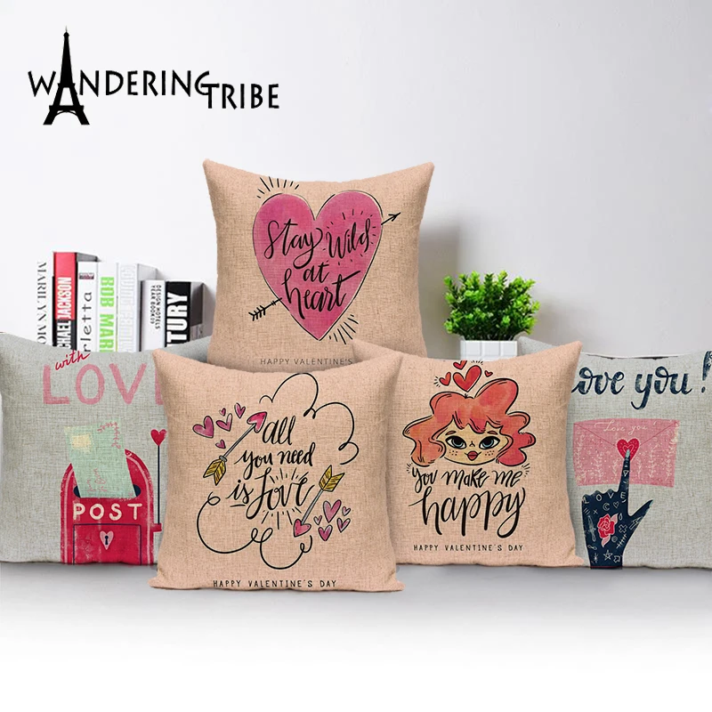 Cushion Cover Lover Heart Print Polyester Chair Cushion Seat Home Bedroom Pillow Case Car Home Decorative Cushion Cover 45x45CM
Cushion Cover Lover Heart Print Polyester Chair Cushion Seat Home Bedroom Pillow Case Car Home Decorative Cushion Cover 45x45CM