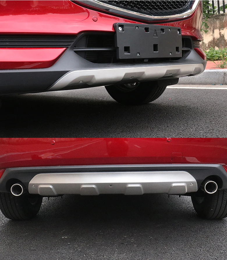 Fit For Mazda CX-5 CX5 2017 2018 Front + Rear Bumper Diffuser Bumpers Lip Protector Guard skid plate Stainless steel 2PCS 2018
Fit For Mazda CX-5 CX5 2017 2018 Front + Rear Bumper Diffuser Bumpers Lip Protector Guard skid plate Stainless steel 2PCS 2018