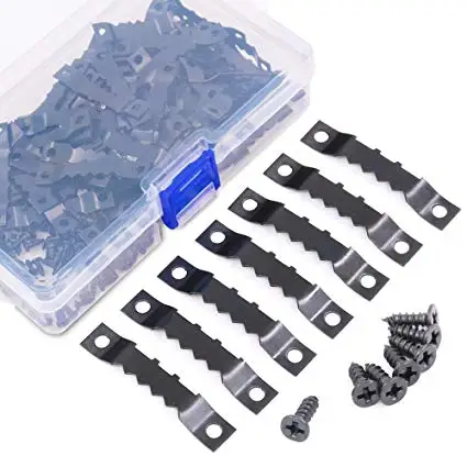 120 Pcs Sawtooth Picture Frame Hanging Hangers Double Hole with Screws, for Home Decoration Creative Picture Frame Hanging
120 Pcs Sawtooth Picture Frame Hanging Hangers Double Hole with Screws, for Home Decoration Creative Picture Frame Hanging