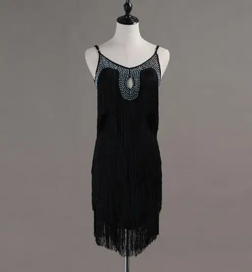 New style Latin dance costume spandex tassel stones latin dance dress for women latin dance competition dresses
New style Latin dance costume spandex tassel stones latin dance dress for women latin dance competition dresses