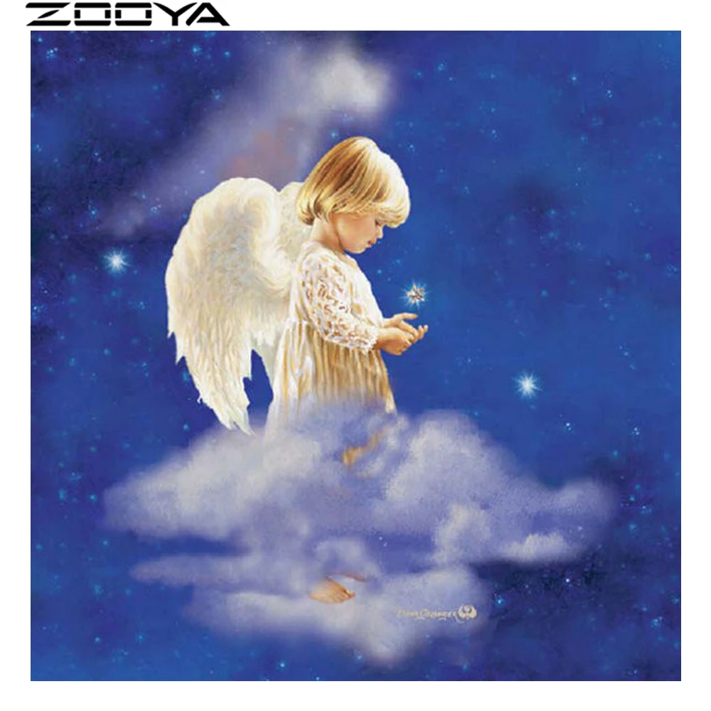 ZOOYA Diamond Embroidery Cross-Stitch Angels Standing On The Clouds 5d DIY Diamond Painting Embroidered With Rhinestones R729
ZOOYA Diamond Embroidery Cross-Stitch Angels Standing On The Clouds 5d DIY Diamond Painting Embroidered With Rhinestones R729