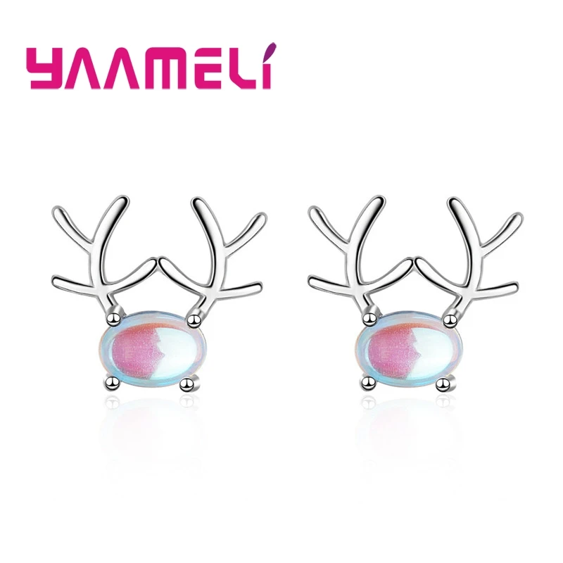 Women Lovely Design Antler Shape Stud Earrings For Wedding Engagements Party Gifts 925 Sterling Silver Jewelry Wholesale/Retail
Women Lovely Design Antler Shape Stud Earrings For Wedding Engagements Party Gifts 925 Sterling Silver Jewelry Wholesale/Retail