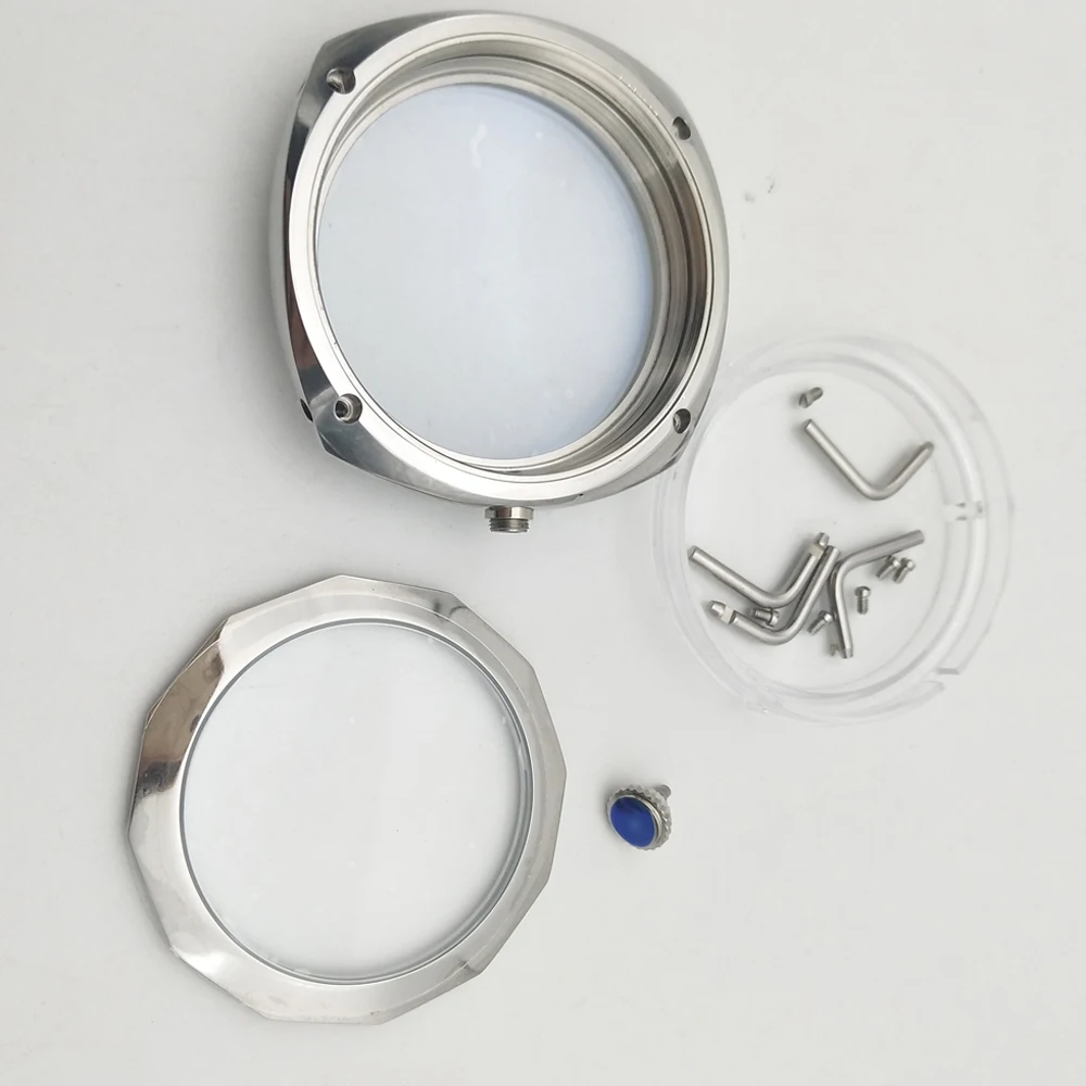 45mm stainless steel hand winding polished watches case fit for ETA 6497/6498 movement HW19
45mm stainless steel hand winding polished watches case fit for ETA 6497/6498 movement HW19