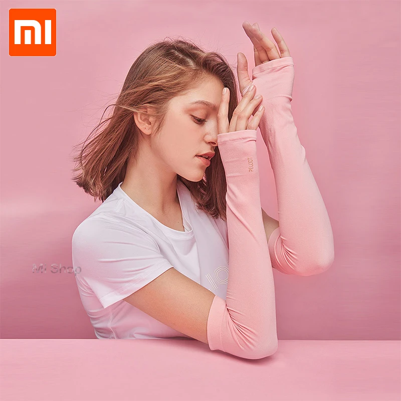 Новинка защитный чехол Xiaomi Mijia Pelliot для защиты от солнца Ice Silk UPF40 + солнцезащитный 1